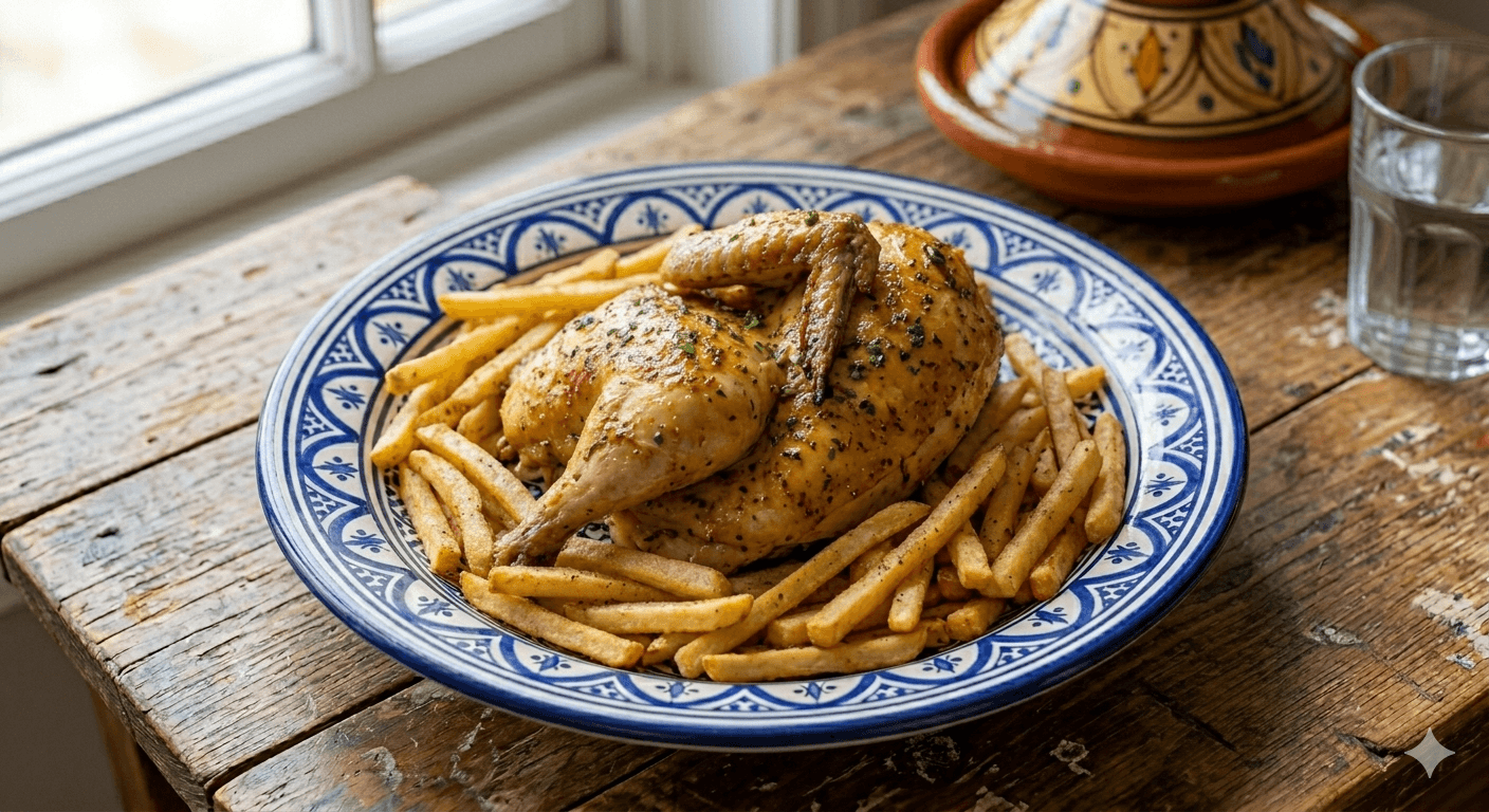 ½ Poulet Rôti